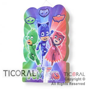 HEROES EN PIJAMA PI�ATA CARTON x 1